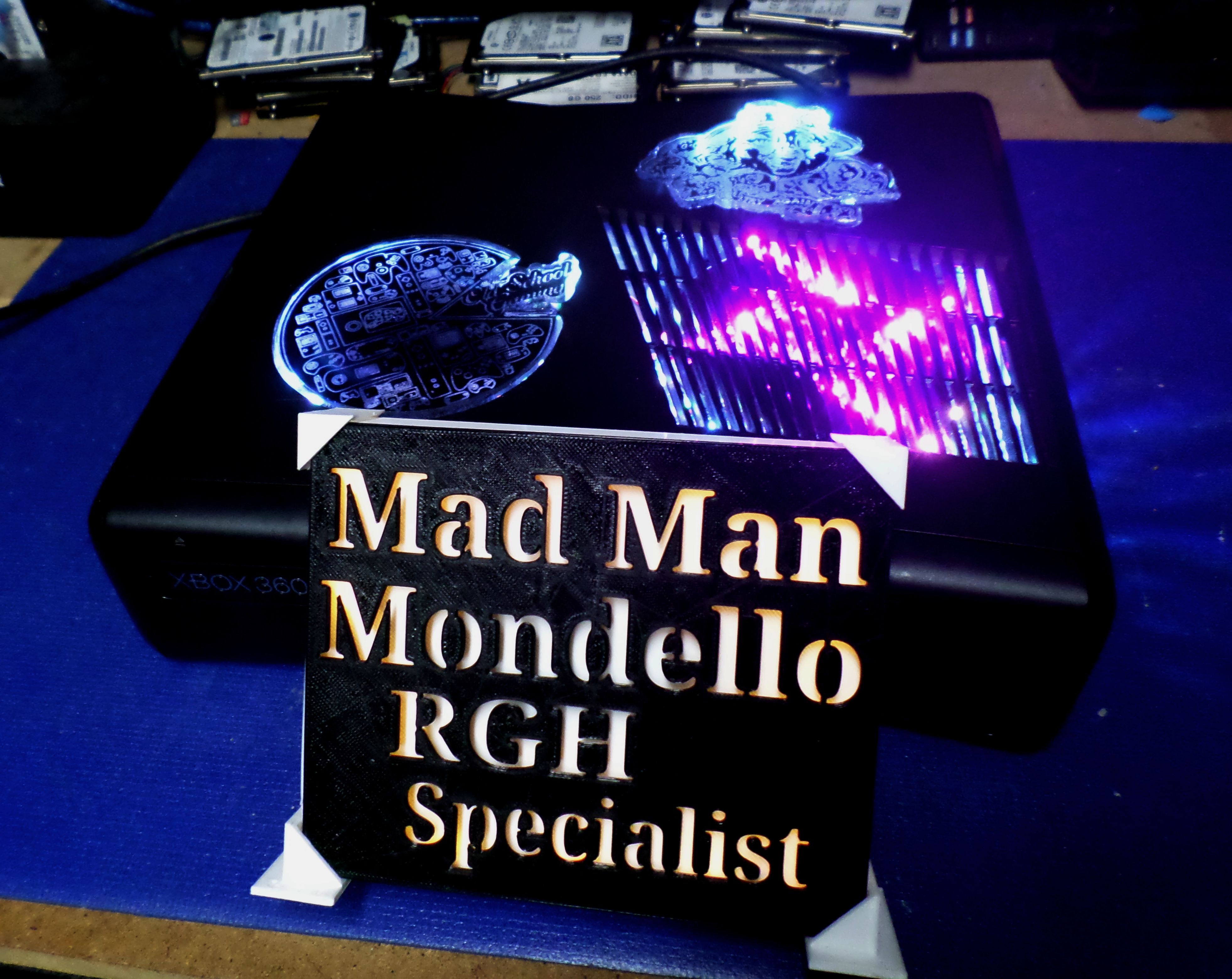 Xbox 360 Custom RGH for Marvin Anaya - By Tony Mondello