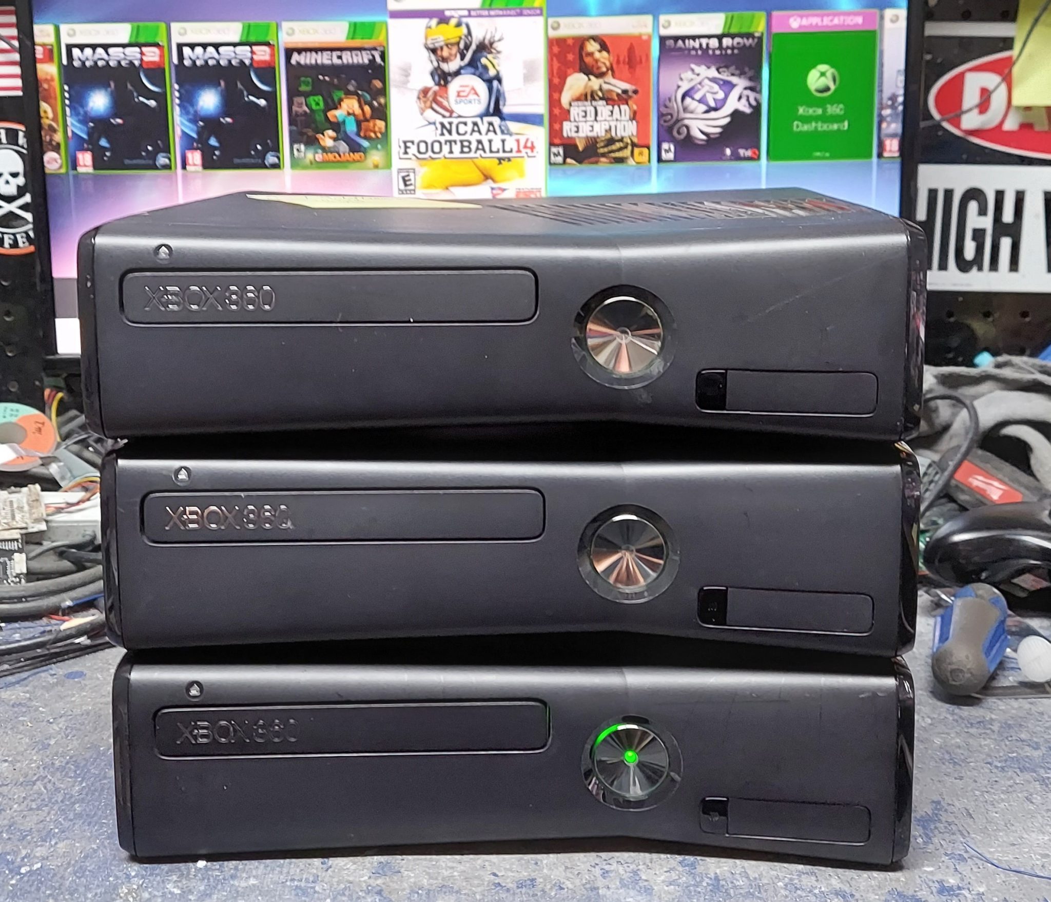 Xbox 360 Rgh Live with 3 rgh systems for our customers Custom Xbox Consoles by Tony Mondello